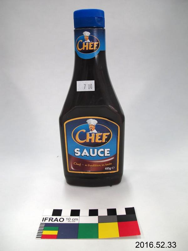 Bottle Chef Sauce Canterbury Museum