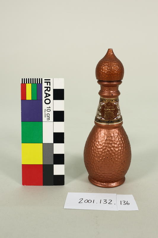 Bottle Pasha Turkish Coffee Liqueur Canterbury Museum