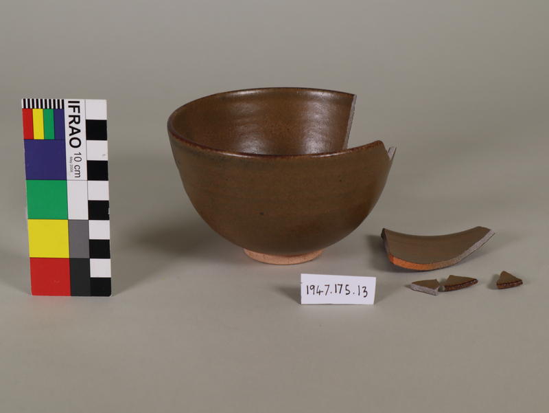 Broken bowl Canterbury Museum