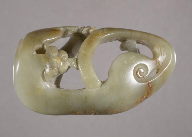 Jade ornament Canterbury Museum