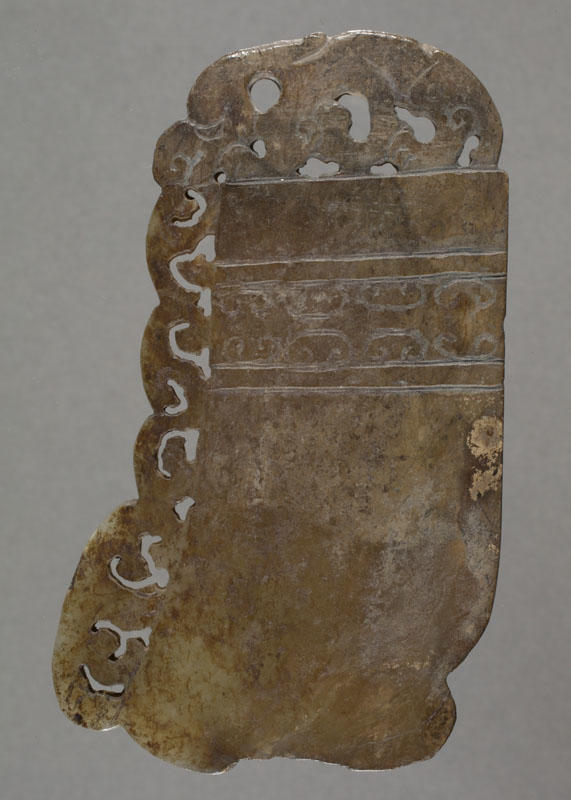 Jade ornament Canterbury Museum