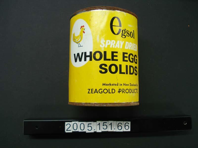 Tin Dried Eggs Canterbury Museum