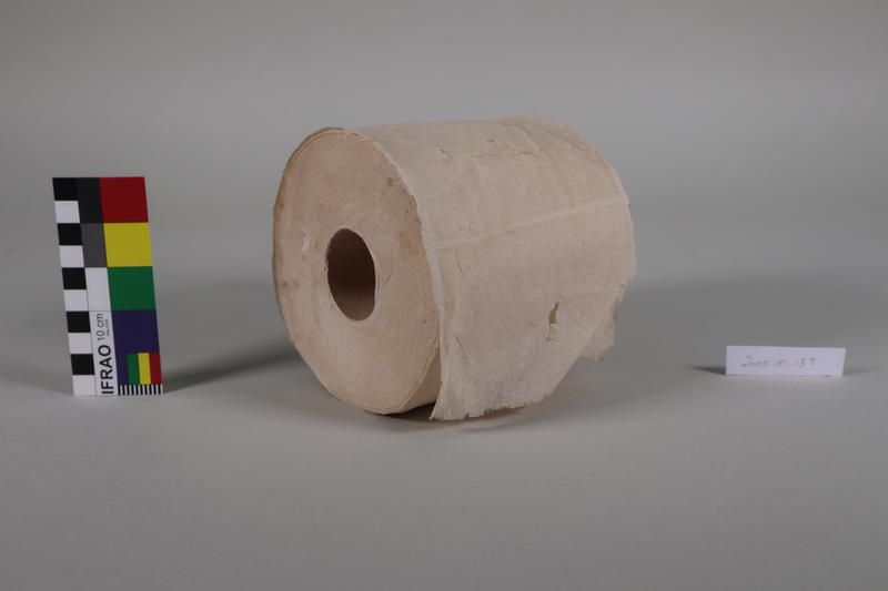 Perforated toilet paper Canterbury Museum