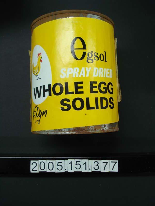 Whole Egg Solids Spray Dried Canterbury Museum