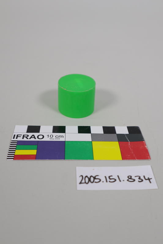 End cap for tube cardboard tube for sample tube Canterbury Museum