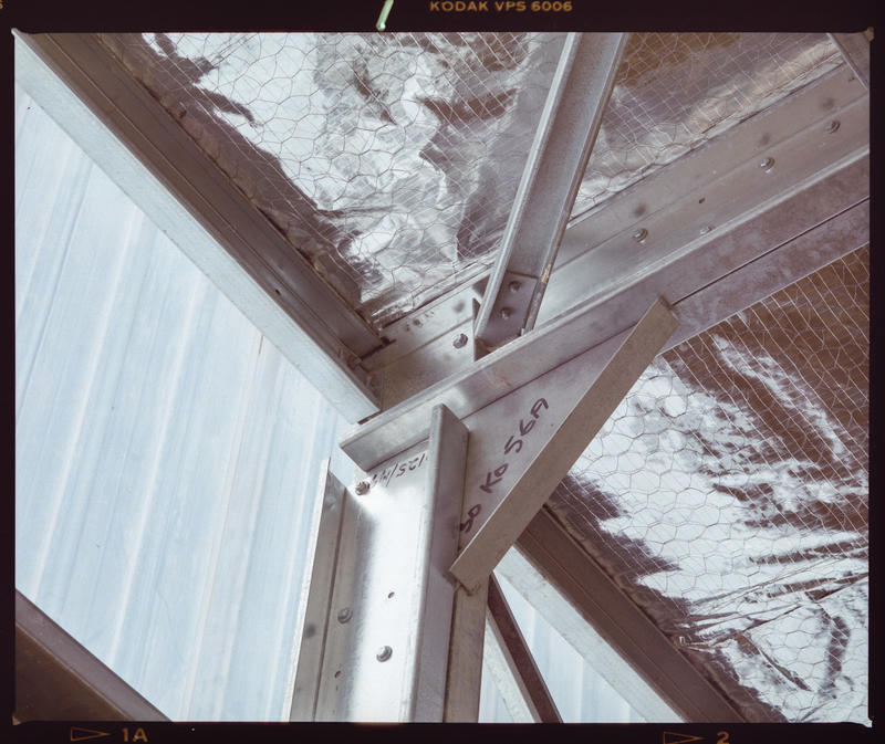 Negative Steel Framing Fletchers Building Canterbury Museum