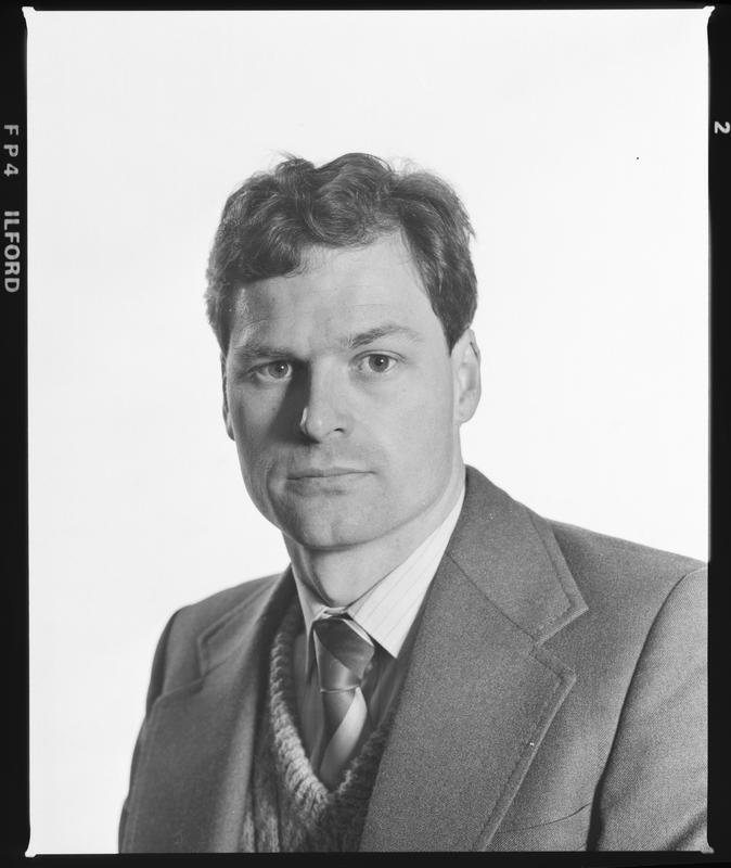 Negative Nicholas Scott Portrait Canterbury Museum