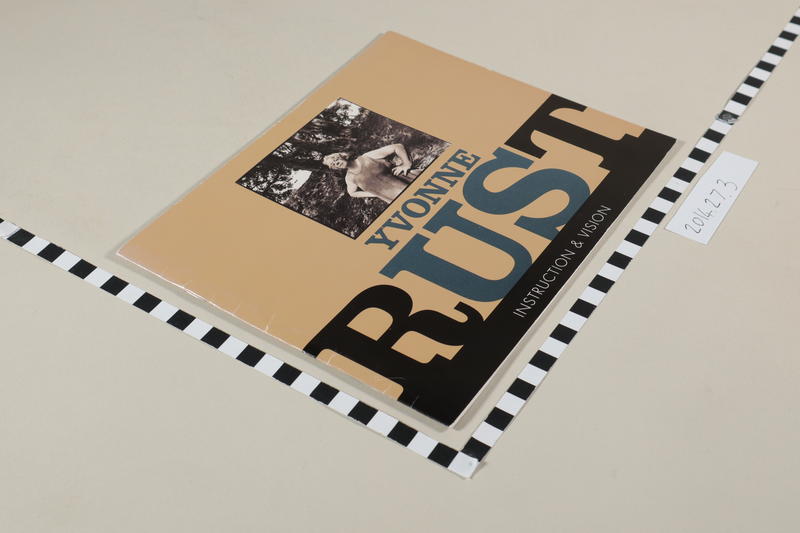 Book: Yvonne Rust, Instruction and Vision - Canterbury Museum