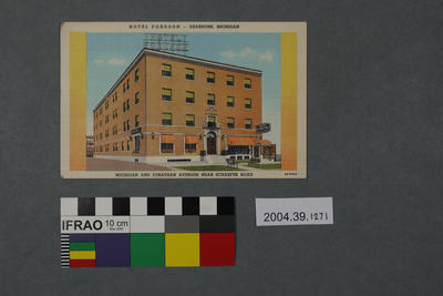 Postcard: Hotel Fordson, Dearborn, Michigan - Canterbury Museum