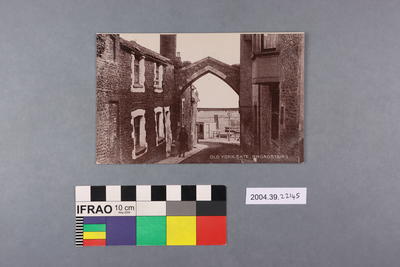 Postcard Old York Gate Broadstairs Canterbury Museum postcard-old-york-gate-broadstairs-canterbury-museum