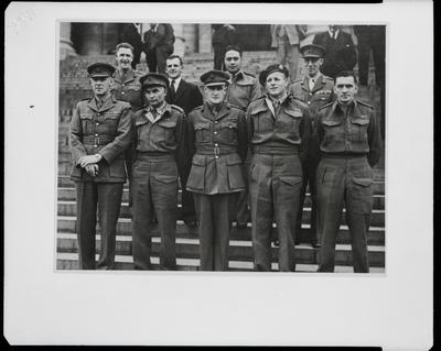 Film negative: Mr D Leckio, Victoria Cross winners
