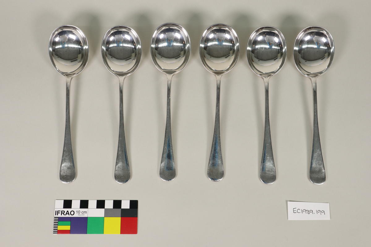 Soup spoons Canterbury Museum
