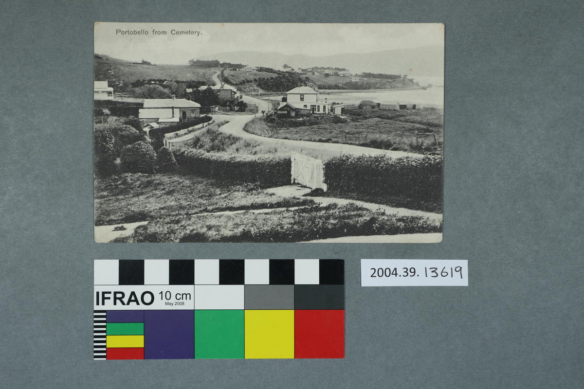 Postcard Portobello from Cemetery Canterbury Museum