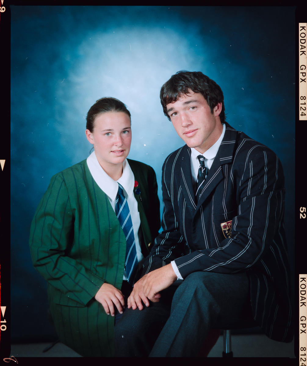 Negative Two School Students In Uniform Canterbury Museum