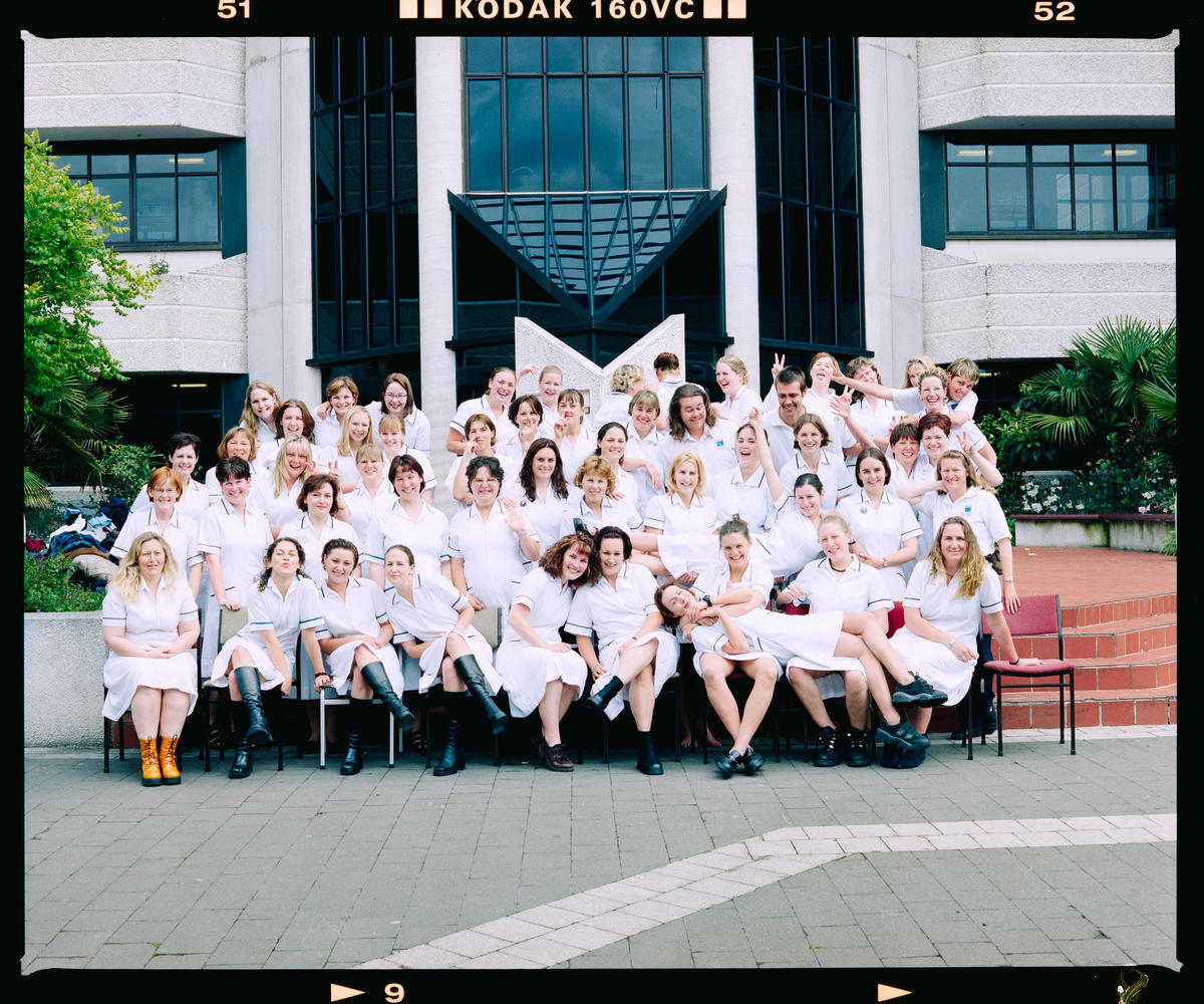 Negative Christchurch Polytech Nursing Graduates 2000 Canterbury Museum