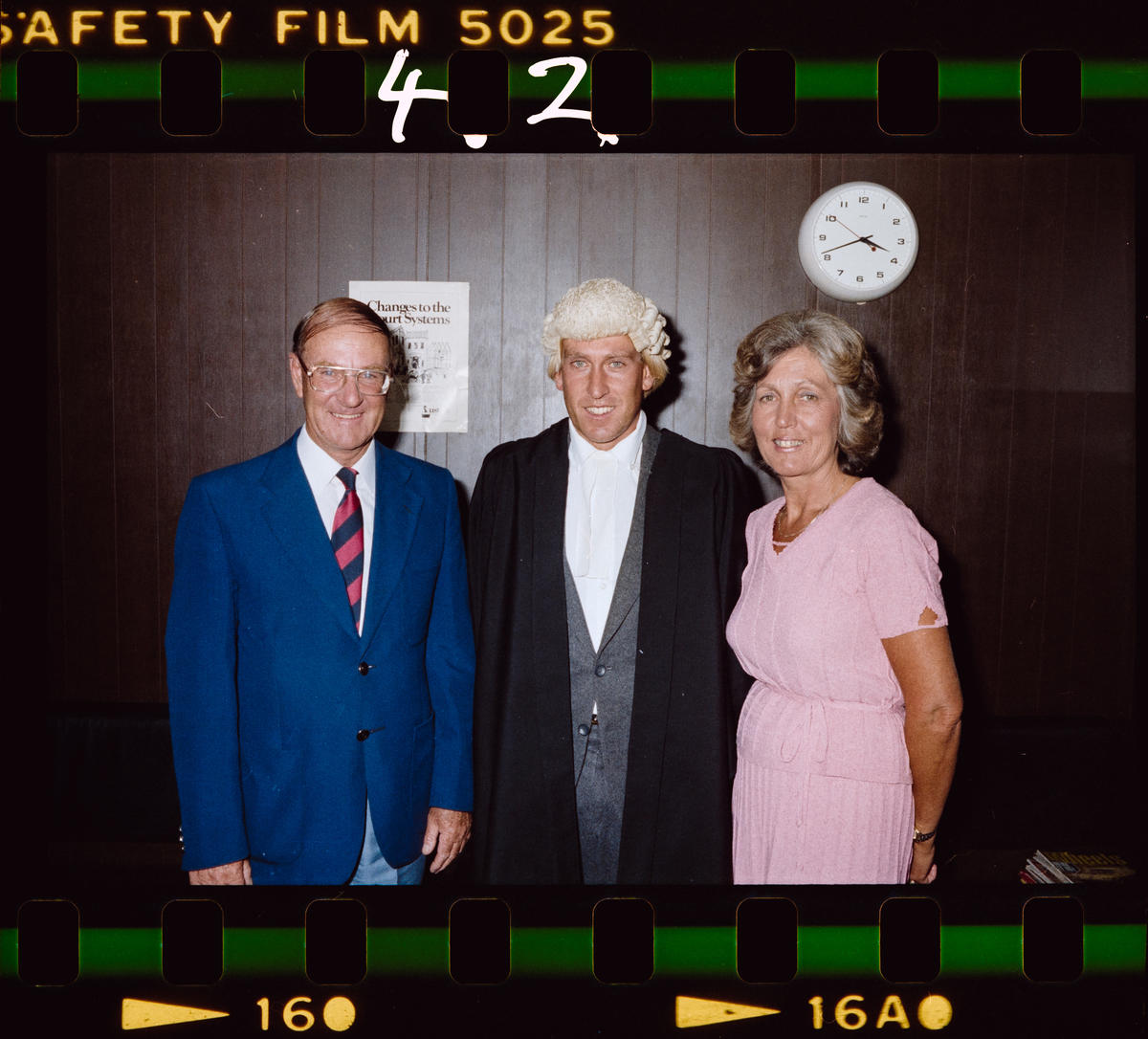 Negative Unnamed Man Admitted To The Bar And Family Canterbury Museum