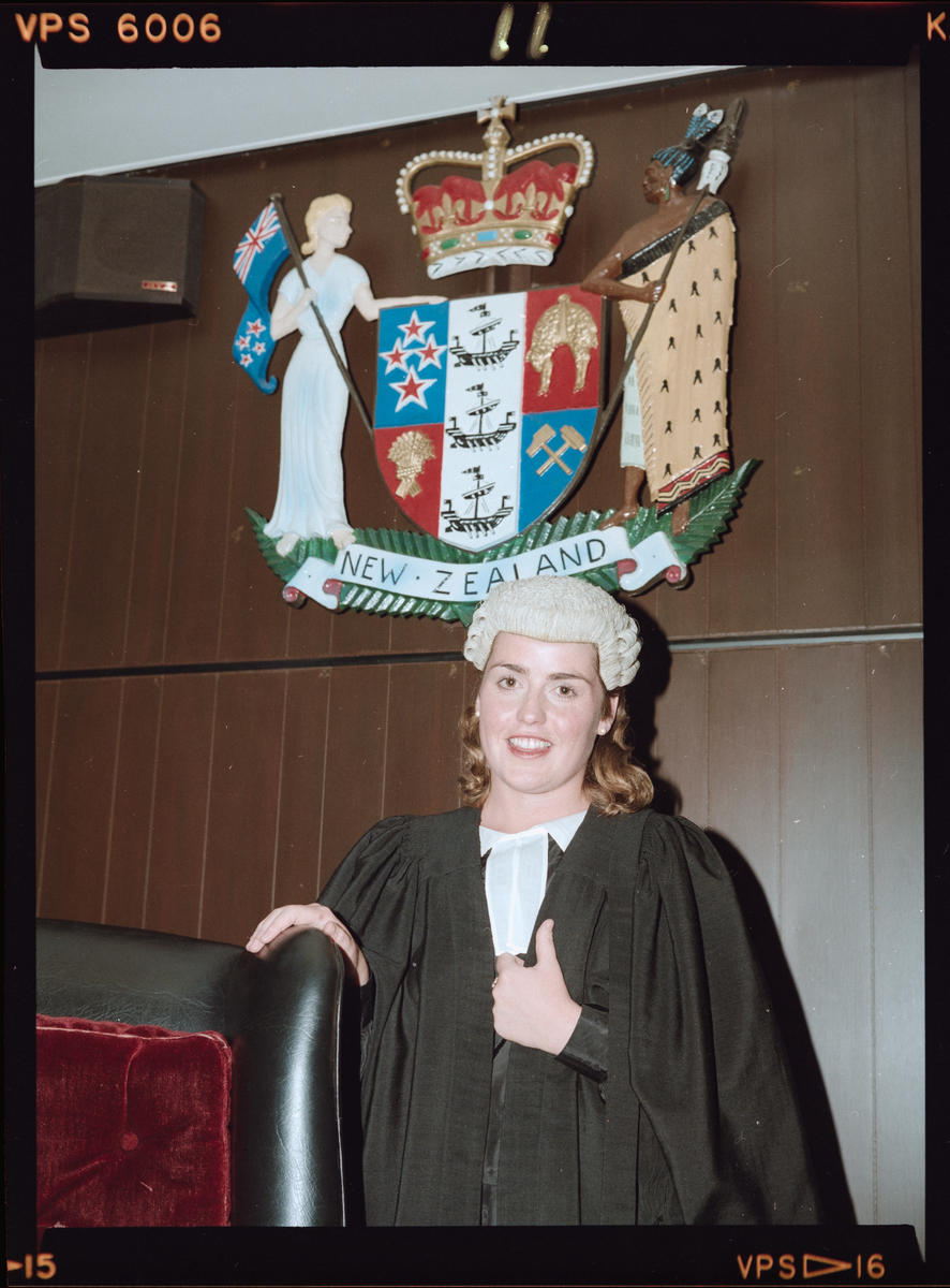 Negative Admitted To The Bar Unnamed Woman Canterbury Museum