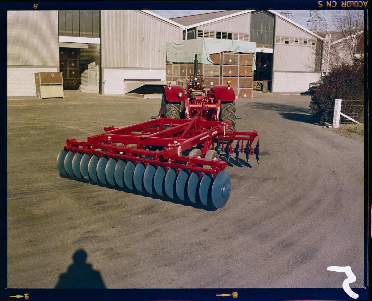 Film Negative International Harvester Company cooper discs