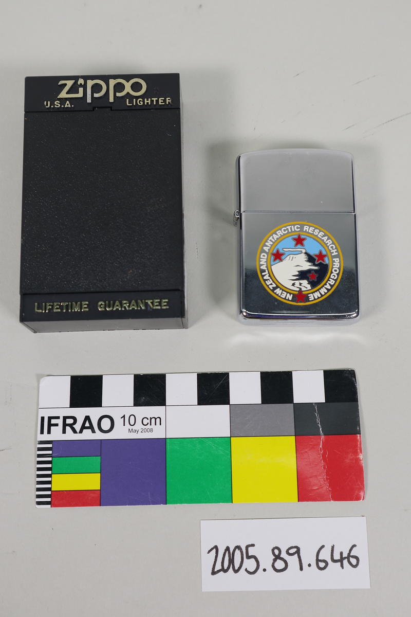 Zippo cigarette lighter Canterbury Museum