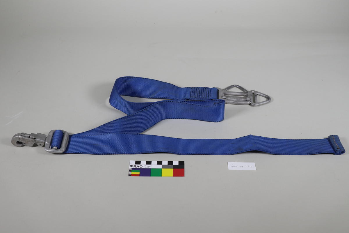Helicopter seat belts part Canterbury Museum