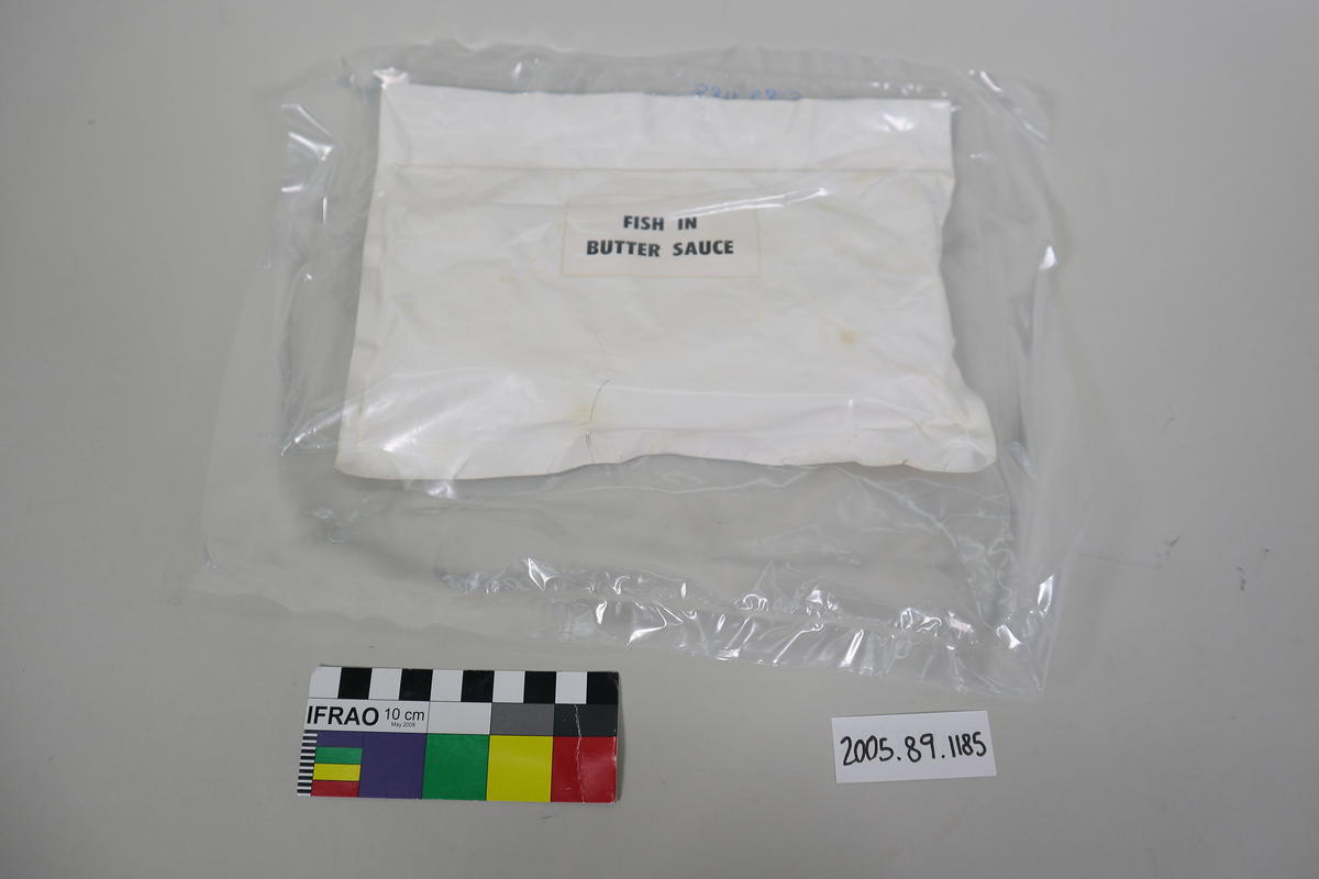 Packet of dehydrated food Canterbury Museum