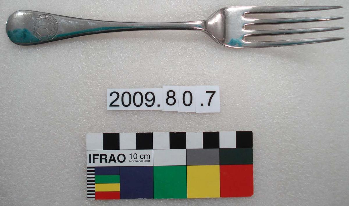 Dinner fork Canterbury Museum