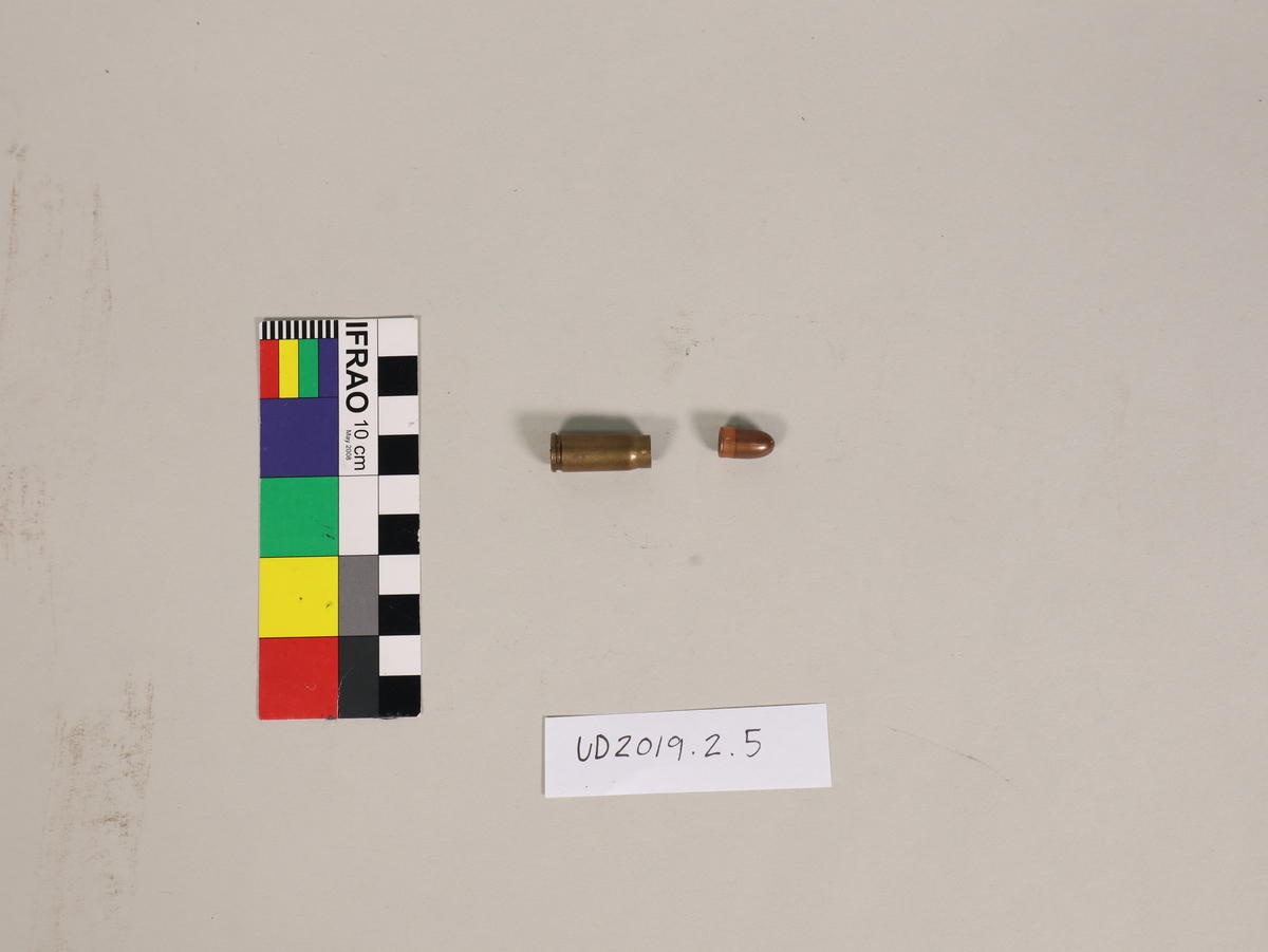 German Revolver Bullet - Canterbury Museum