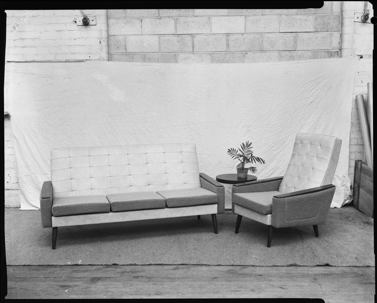 Film negative Lionel Hunter Furniture Canterbury Museum