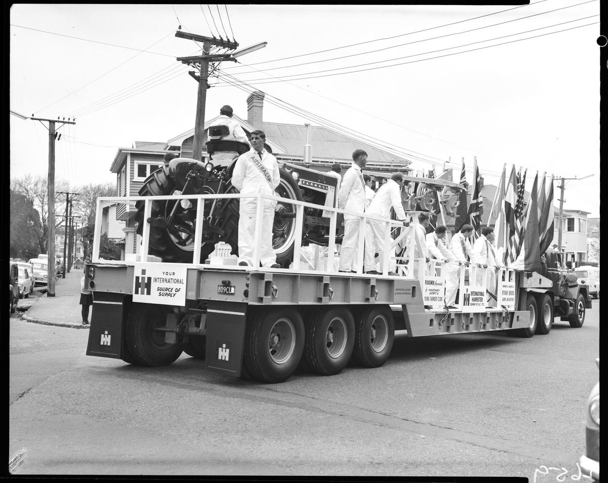 Film Negative International Harvester Company Float For A Parade 
