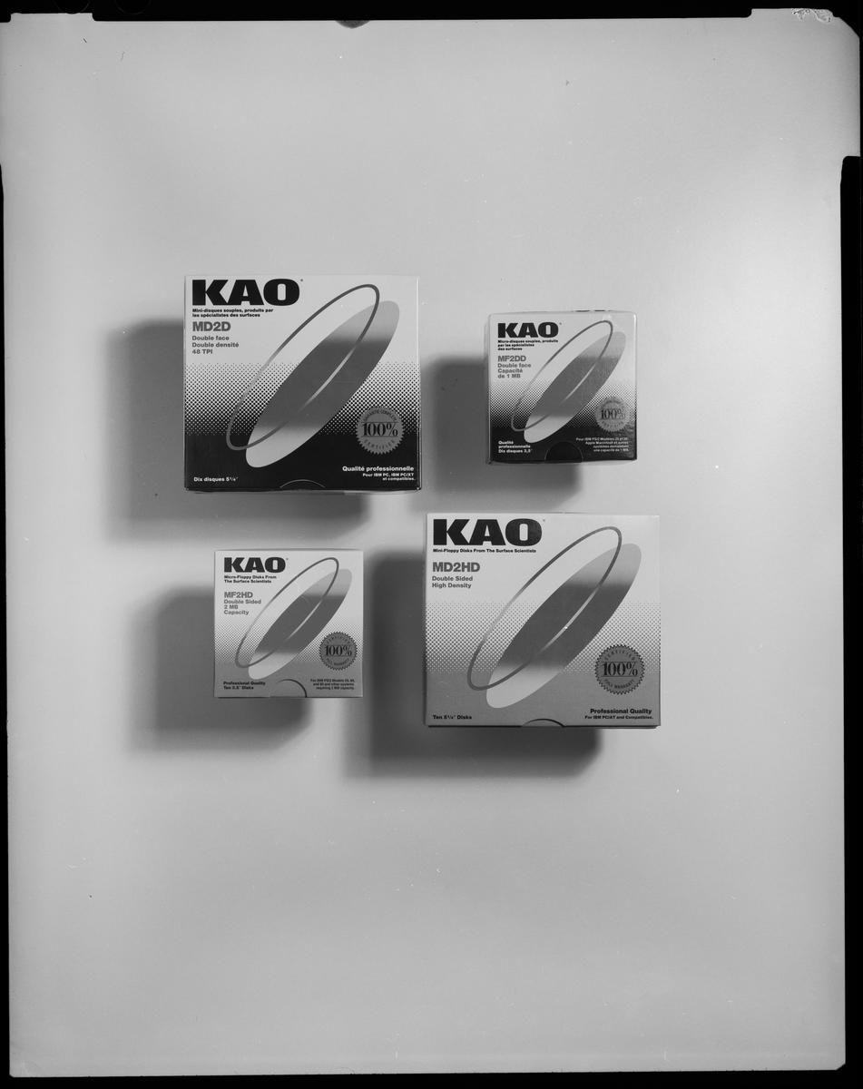 Negative Kao Mini Micro And Floppy Disks Canterbury Museum