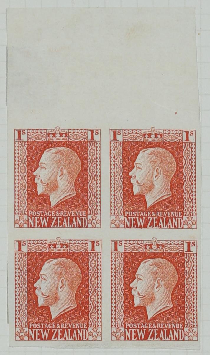 Stamps New Zealand One Shilling Canterbury Museum