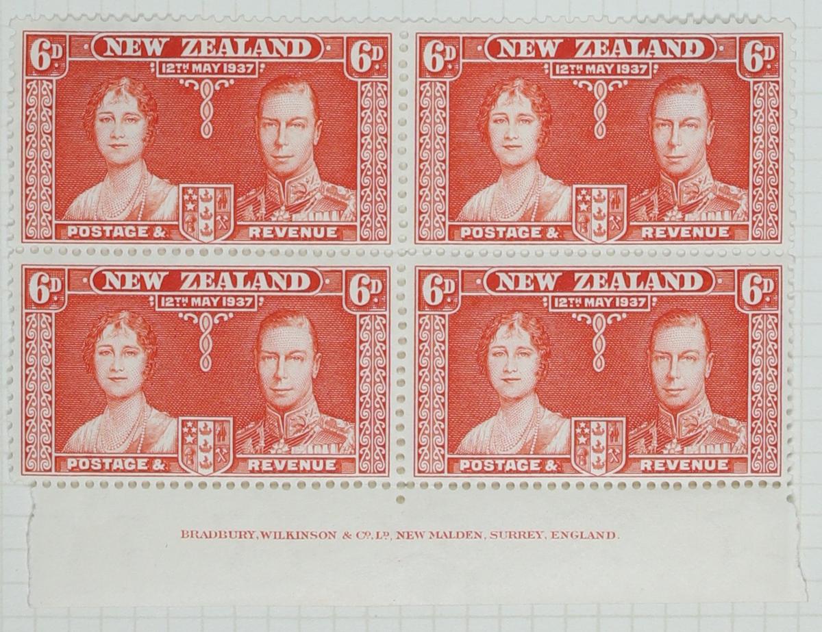 Stamps New Zealand Six Pence Canterbury Museum