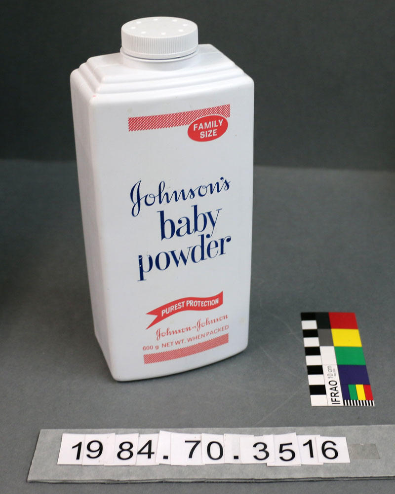 Hygiene Packaging Johnson's & Johnson's Baby Powder Canterbury Museum