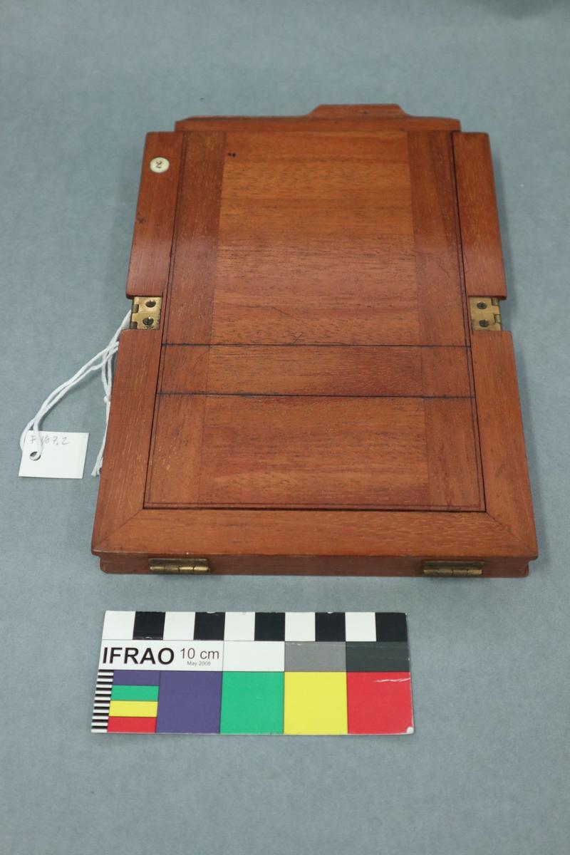 Glass Plate Holder Wooden Canterbury Museum