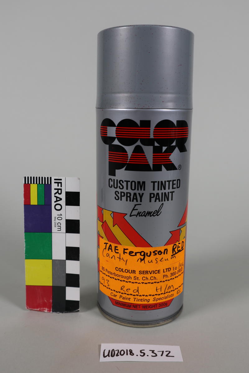 Spray Paint Enamel Canterbury Museum