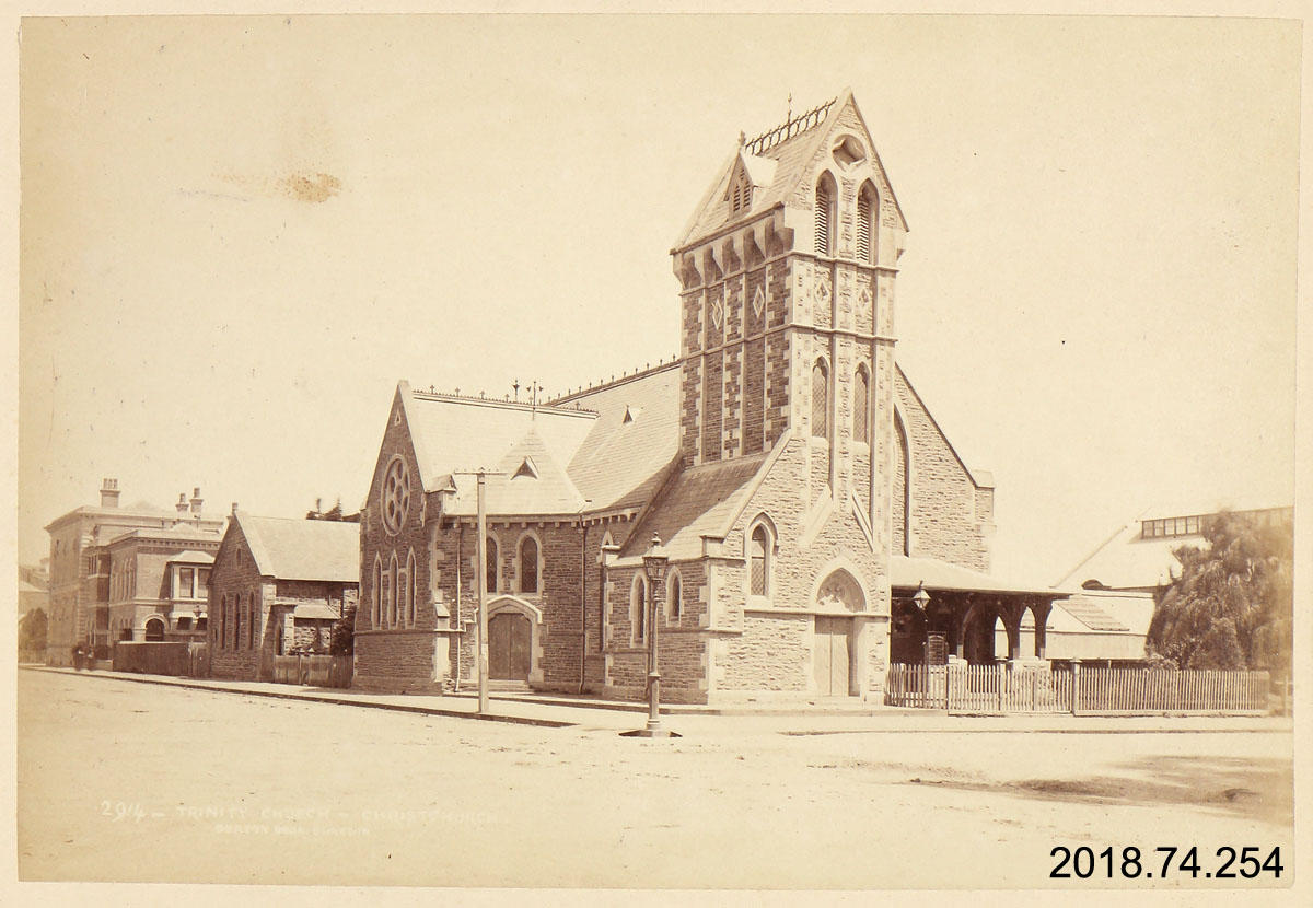 Photograph Trinity Church, Christchurch Canterbury Museum